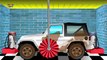 jeep del ejército | lavado de coches para los niños | los niños de dibujos animados de vehículos