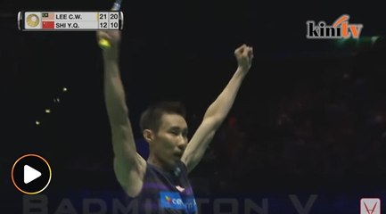 Aksi Chong Wei tewaskan Shi Yuqi, rangkul juara All England kali ke-4