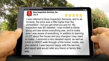 Buss Inspection Services, Inc. Fox River Grove Incredible Five Star Review by Jon B.