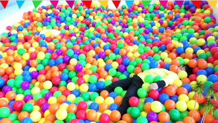 ★「雲に届いたひめちゃん！ボールプールでうもれたおうくん！」★