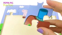Peppa Pig and Friends on Grandpa Pigs Train Puzzle