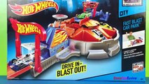 Hotwheels Fast Blast Car Park Die Cast Car toys for Boys - Die Cast Car Collection