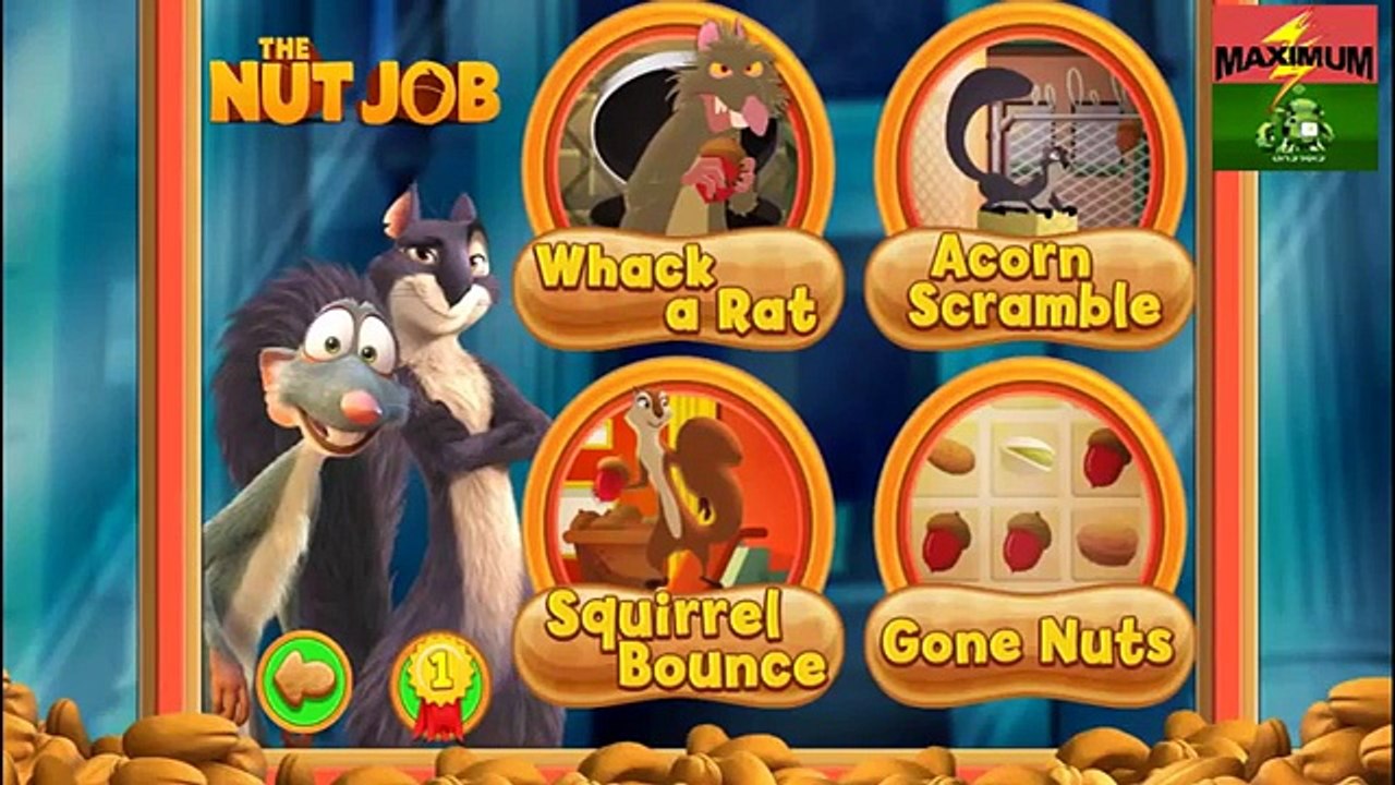 The Nut Job Android And iOS From Cupcake Digital