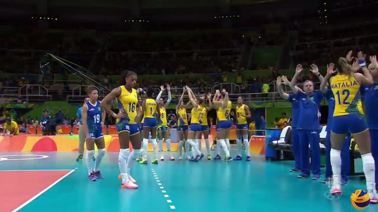 Brazil vs China  16 Aug 2016  Quarterfinals  Womens Volleyball Olympic Games  Rio 2016  This Is Volleyball Set 1