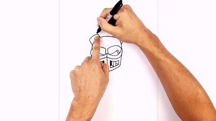 How to Draw Mega Minion - Clash Royale تعلم رسم الكارتون