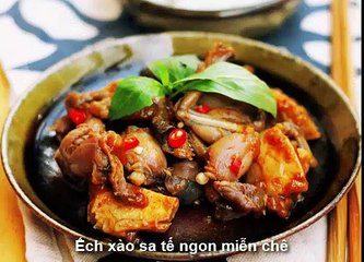 Đổi vị cho cả nhà với mề gà xào sa tế giòn sần sật