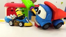 Cars cartobers with  Helpy the truck. Cars racing car