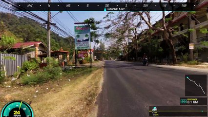 Biking to the Cambodian School and to MMPW - Koh Chang, Thailand