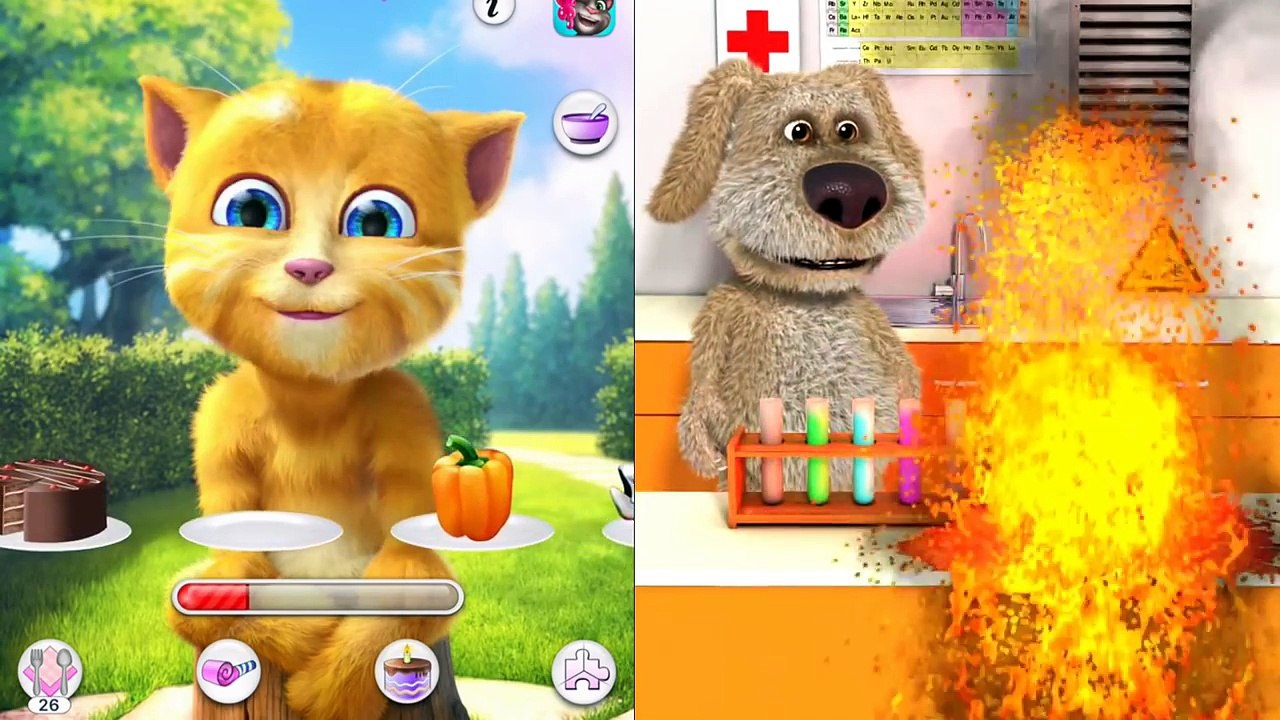 Jack and Jill Talking Ginger Talking Tom Talking Ben 100 min + Funny Compilation