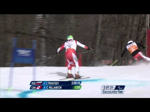 Chris Williamson (2nd run) | Men's giant slalom visually impaired | Alpine skiing | Sochi 2014