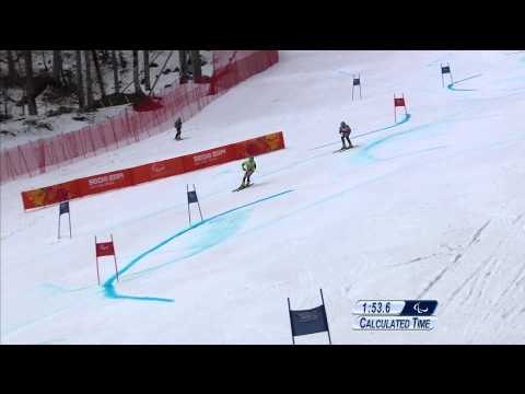 Michal Beladic (2nd run) | Men's giant slalom visually impaired | Alpine skiing | Sochi 2014