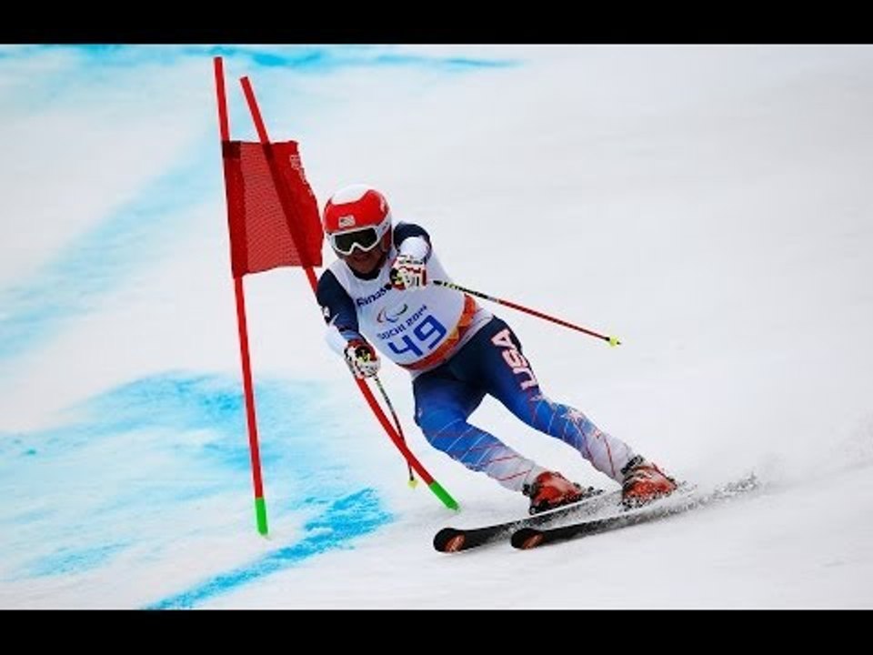 Jonathan Lujan (1st run) | Men's giant slalom standing | Alpine skiing | Sochi 2014 Paralympics