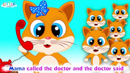 Five Little Kittens | English nursery rhymes for children | baby songs