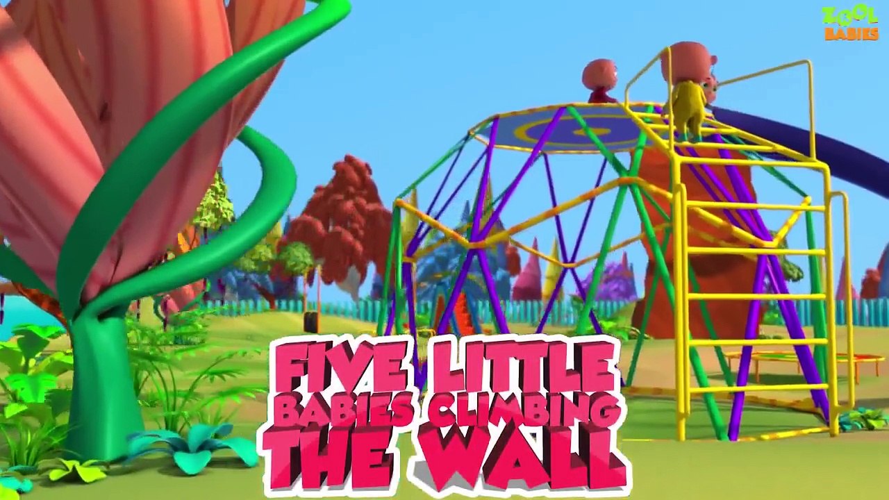 Five Little Babies Dressed As Police | Zool Babies Fun Songs | Nursery Rhymes Collection