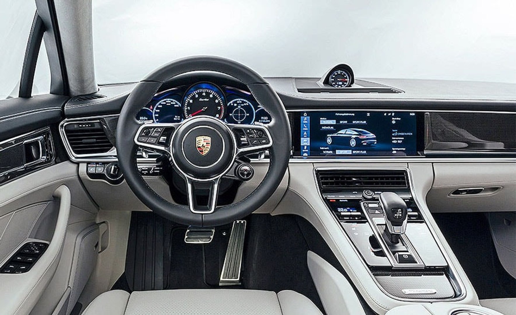 18 Porsche Panamera Sport Turismo Interior Exterior And Drive Video Dailymotion