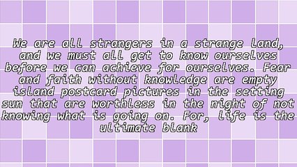 What We Make Of Ourselves