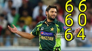 Shahid Afridi Beaten by Simmons [6 6 6 6 0 4] 28 Runs in an Over