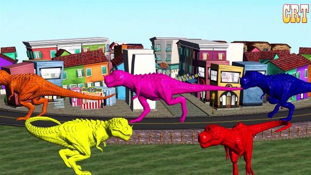 Дети Цвет красочный сборник динозавр для питомник рифмы Песня ||