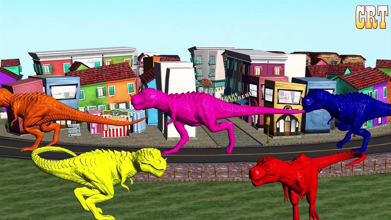 Дети Цвет красочный сборник динозавр для питомник рифмы Песня ||