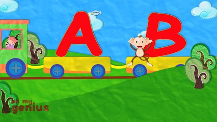 Alphabet Train Food Train - Mother Goose Club Rhymes for Kids