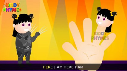 Spiderman vs Venom finger family collection_Hulk,X-men,Iron man,skeleton finger familys