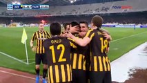 ΑΕΚ 3-0 ΠΑΟΚ - Tα γκολ 12.03.2017
