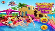 Princesses Ariel and Belle at Jasmine Palace - Decoration and Dress Up Game for Girls
