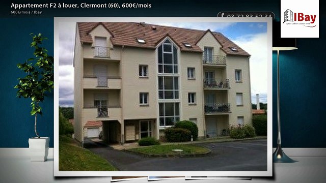 Appartement F2 à louer, Clermont (60), 600€/mois