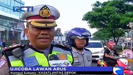 Hari Pertama Uji Coba Lawan Arus Margonda