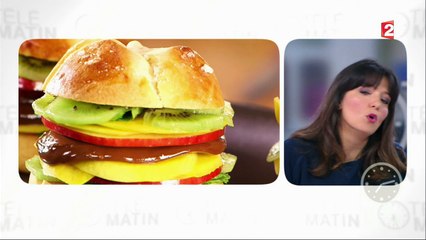 Gourmand - Burger sucré en trompe l’œil