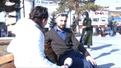Erzurum Görme Engelli Mücahit, Engellilerin Sesi Oldu