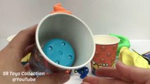 Play Doh Swirl Ice Cream Surprise Cups Paw Patrol Finding Dory Shopkins