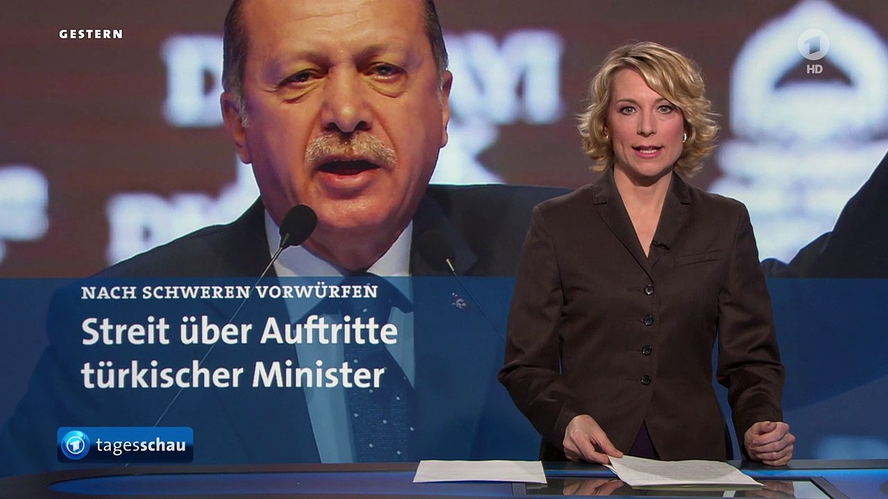Tagesschau | 13. 03. 2017 09:00 Uhr (mit Ina Böttcher) [GANZE FOLGE] | Das Erste HD 1080p