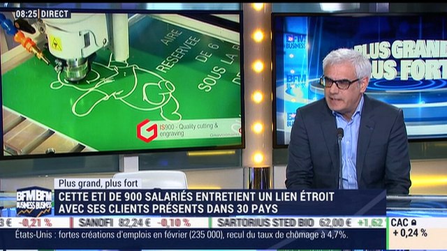 Plus grand, plus fort : Chez Gravotech, la R&D, c'est 80 personnes sur 900 employés du groupe , Gérard Guyard - 13/03