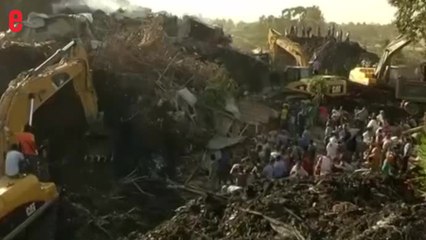 Un éboulement fait plus de 110 morts dans une décharge en Éthiopie