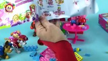 La PATRULLA CANINA y PEPPA PIG van de compras con el carro de SHOPKINS | Juego y Juguetes