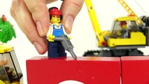 Машинки Мультики про Лего для детей. Стройка в Лего Сити Экскаватор, Бульдозер. Мультики 2