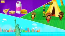 Kid Songs | Seven Continents Song for Children | The Continents Song