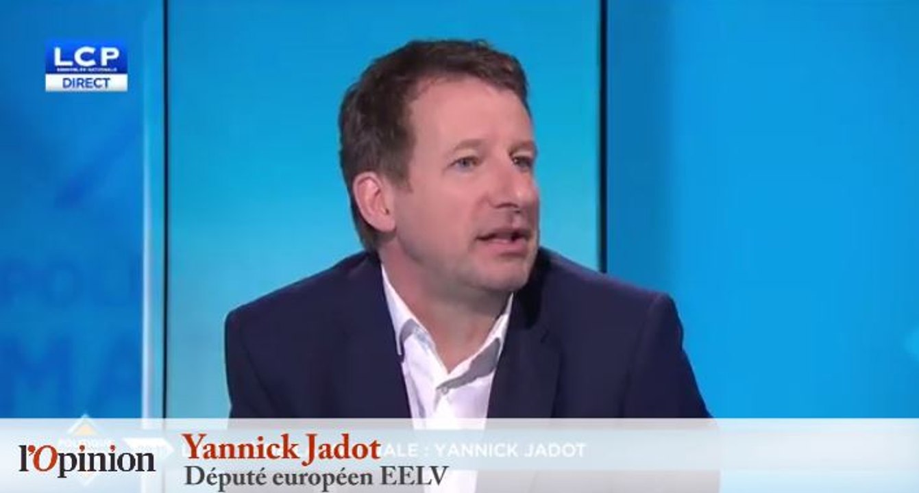 Yannick Jadot : «Macron fait animateur souriant de la tournée Stars 80»