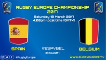 SPAIN / BELGIUM - RUGBY EUROPE CHAMPIONSHIP 2017