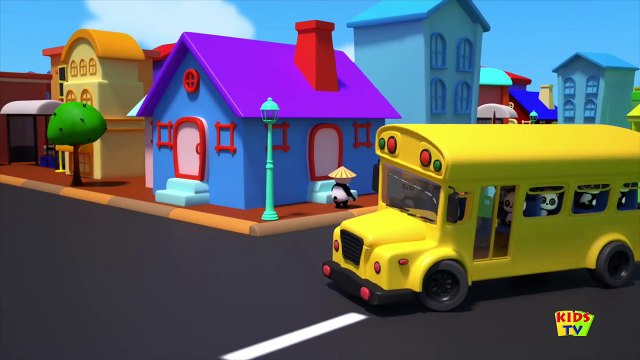 Baby Bao Panda | Wheels On The Bus | Kids Songs | Baby Rhymes | Children Videos