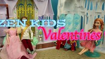 Barbie & Frozen Elsa Anna Dolls VALENTINES DAY Party Spiderman New Girlfriend DisneyCarTo