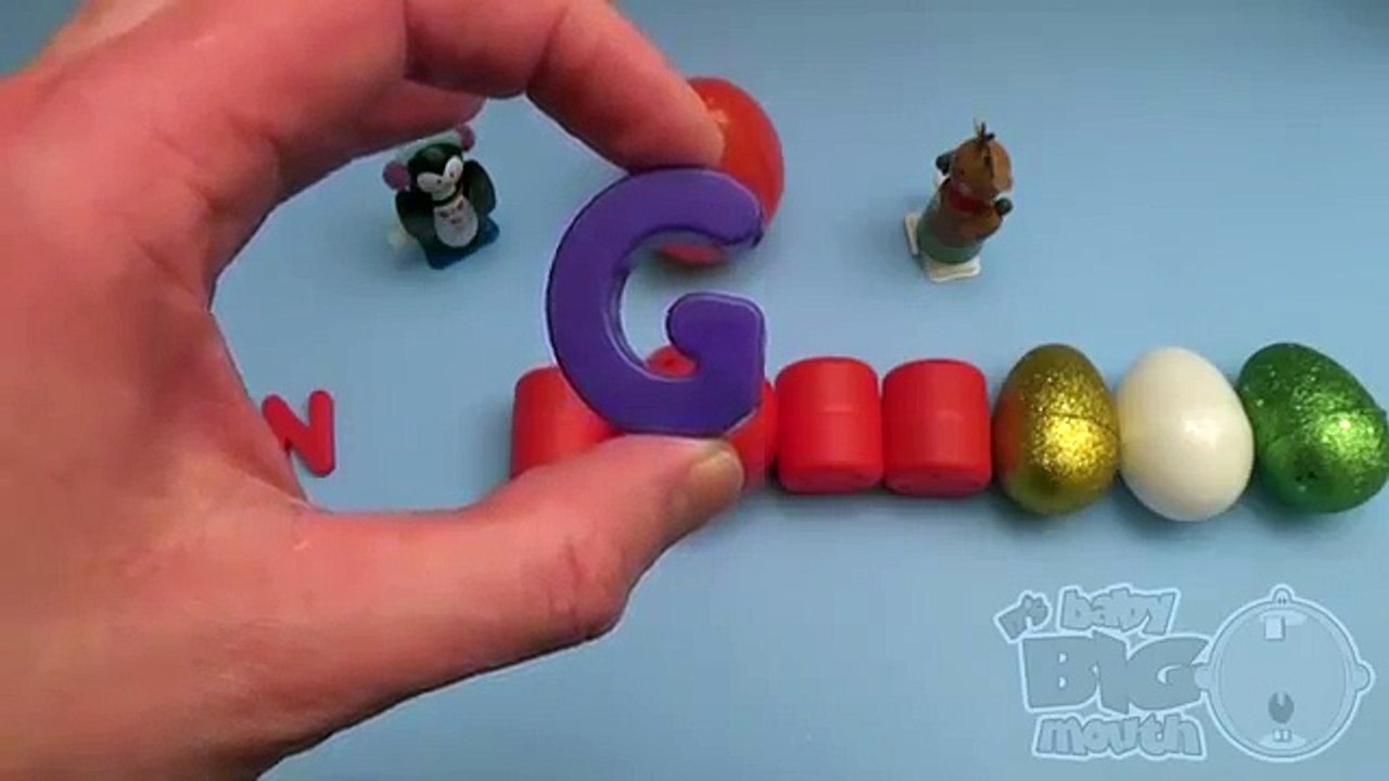 Disney Mickey Mouse Surprise Egg Learn A Word! Spelling Holiday Words! Lesson 22