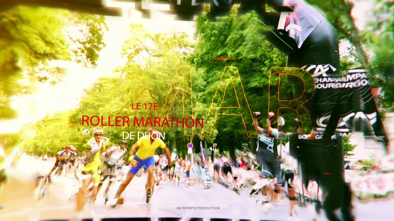 Teaser Roller Marathon Dijon 2017