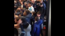 L'énorme joie des joueurs de l'OM dans le vestiaire en Gambardella !