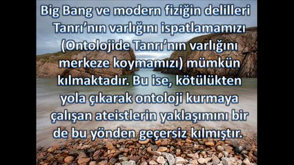 KÖTÜLÜK PROBLEMİ ve BİG BANG - CANER TASLAMAN