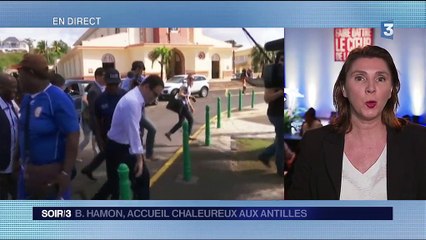 Présidentielle : Benoît Hamon en terre amie aux Antilles