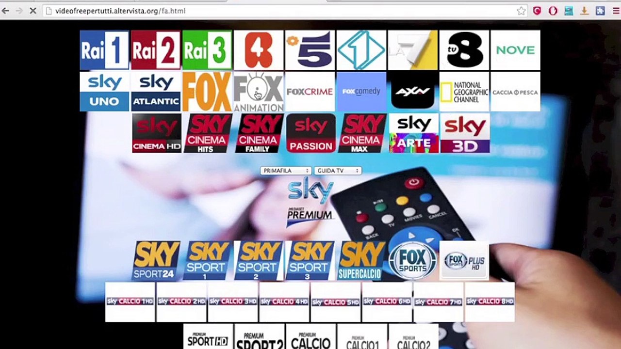 COME VEDERE GRATIS - SKY - PREMIUM - RAI - MEDIASET SUL PROPRIO PC - NUOVO METODO 2017 -