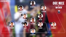 Resumé OGC Nice - Caen 29 eme journée Ligue 1