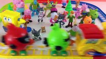 Angry Birds Toy Train Tom and Jerry, Peppa Pig Family, Monster University, Scooby Doo, My LittlePony